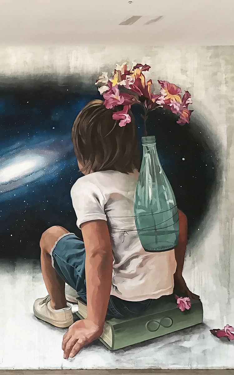 JADE RIVERA Quai 36, Street Art production